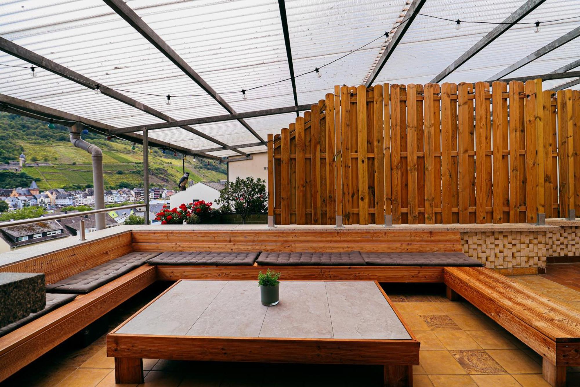 Chill Out Area, Grandiose Aussicht, Haengematte, Smart Tv, Netflix Apartment Zell an der Mosel Exterior foto